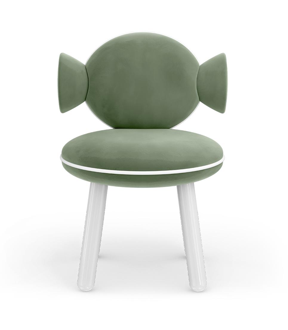 Chaise enfant Bonbon Verte