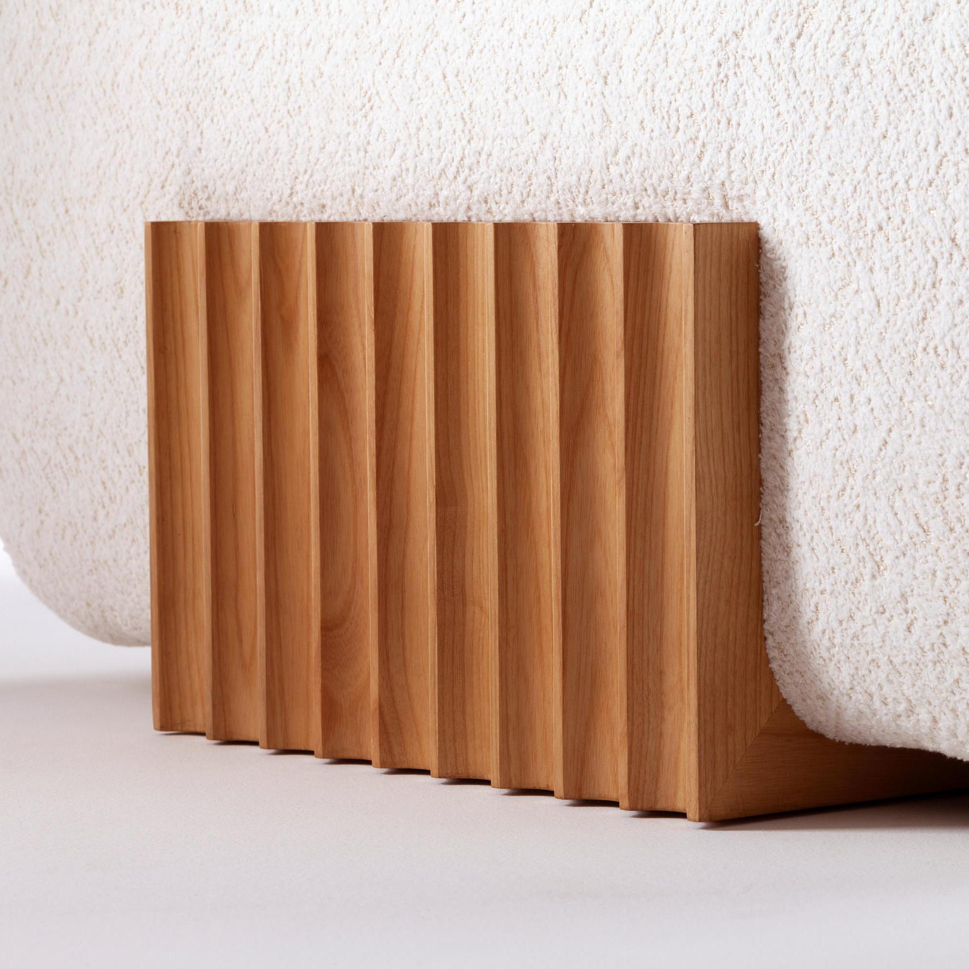 Canapé modulable Carmel en bois
