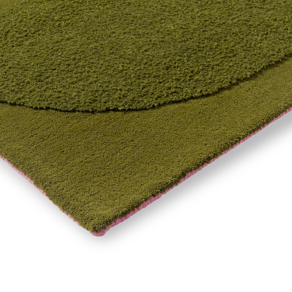 Tapis design en laine Solid Stem Fern 158307 | Taille: 160 x 230 cm
