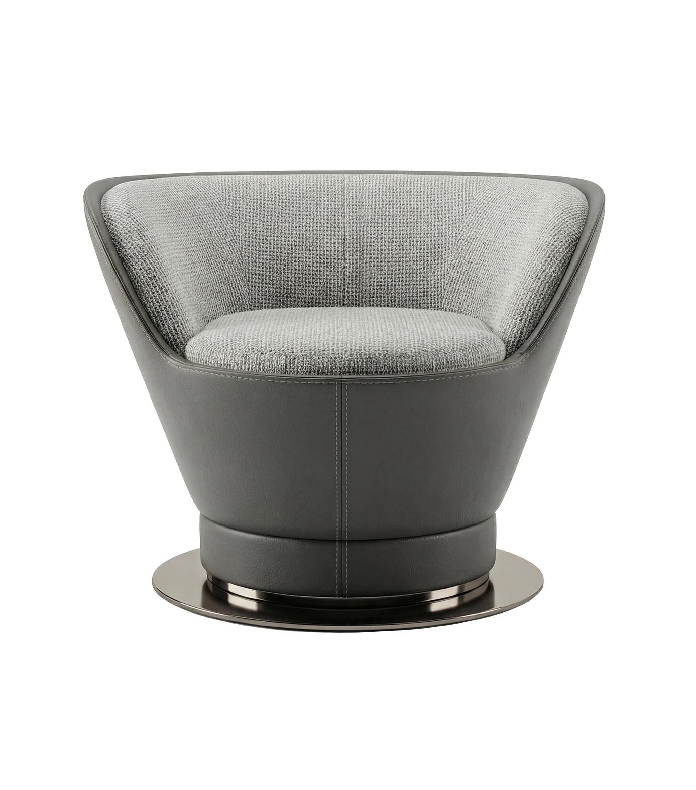 Fauteuil pivotant Aura