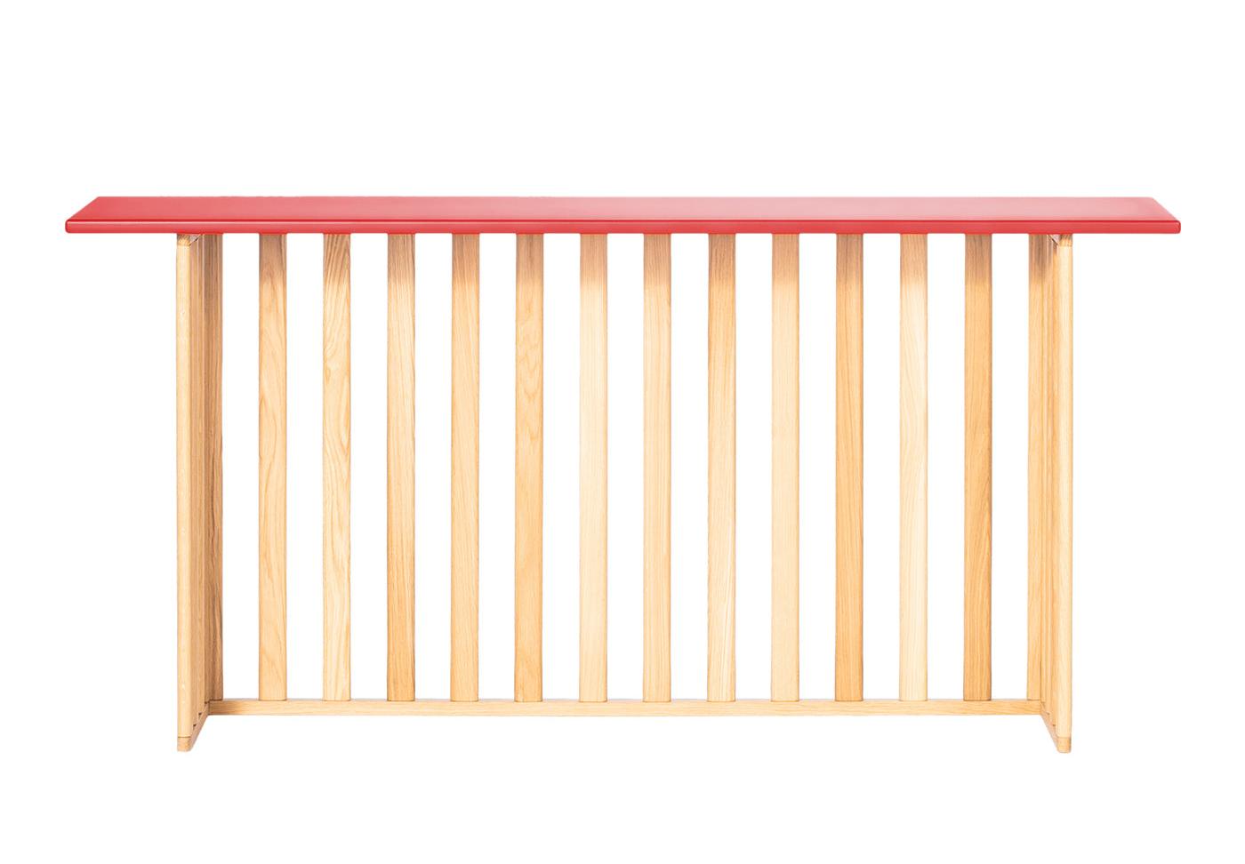 Console Rose en Bois
