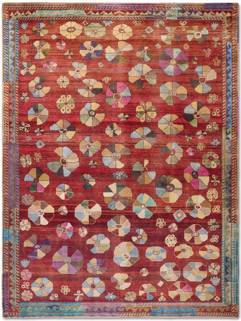 Tapis de luxe Original Rouge Naturel