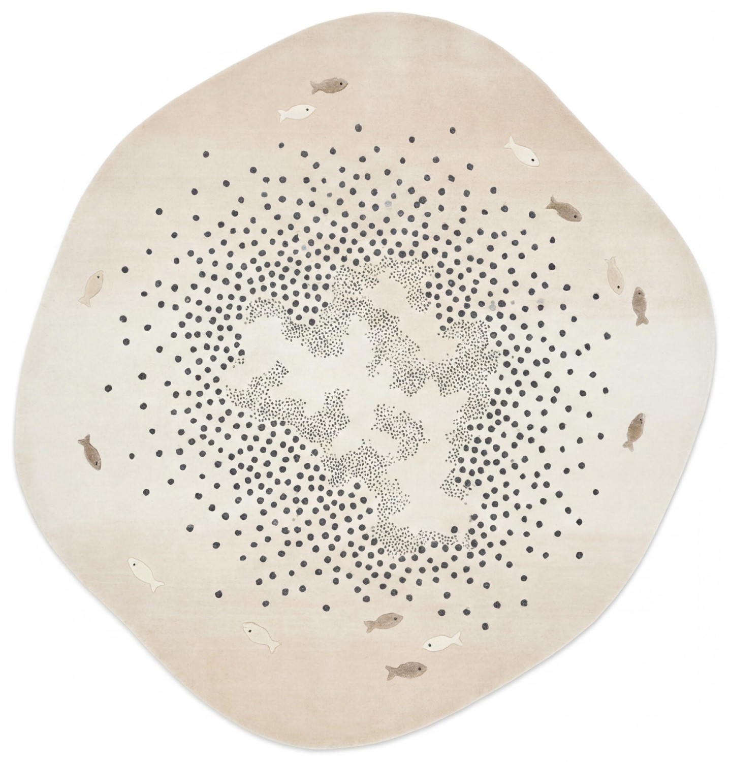 Tapis de luxe Ivory Halo