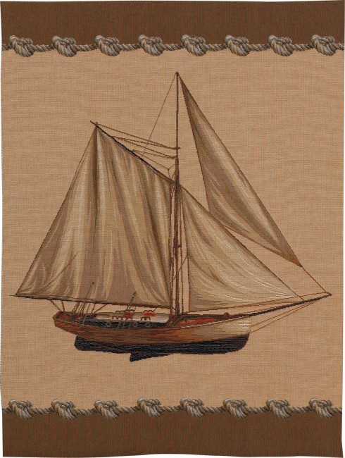 Tapisserie Voilier