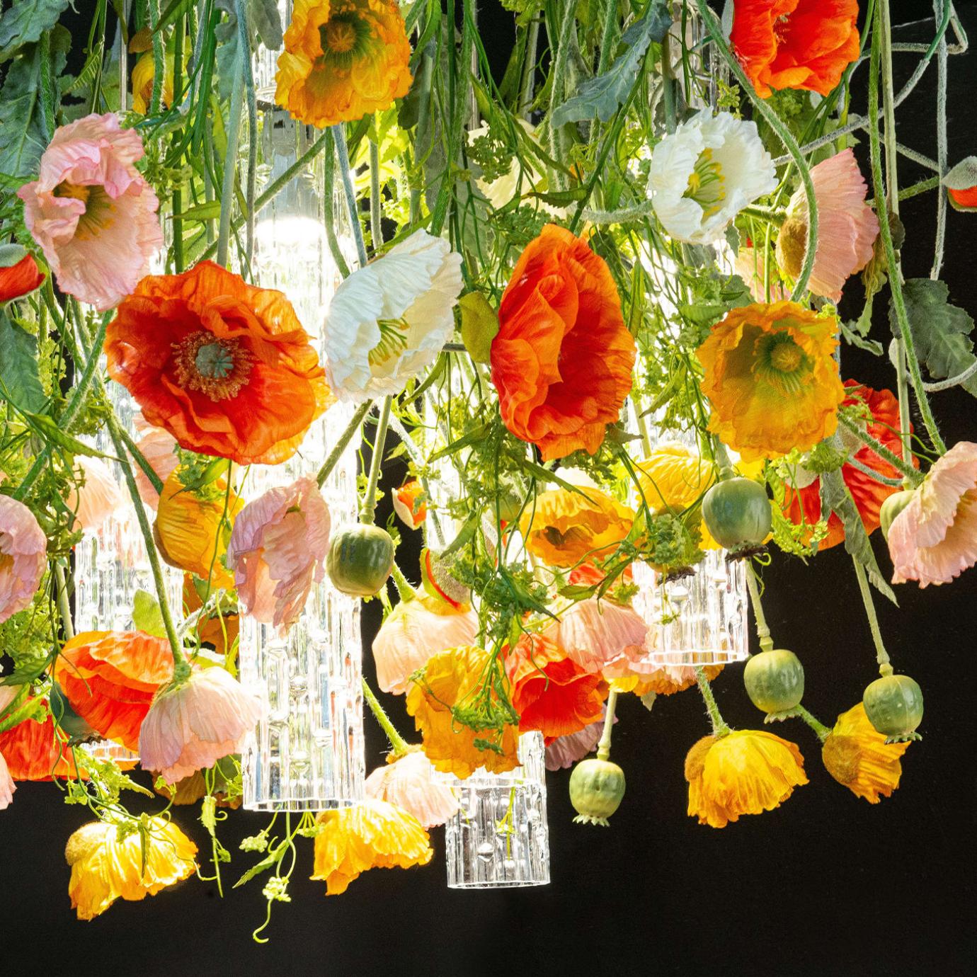Lustre carré Poppy