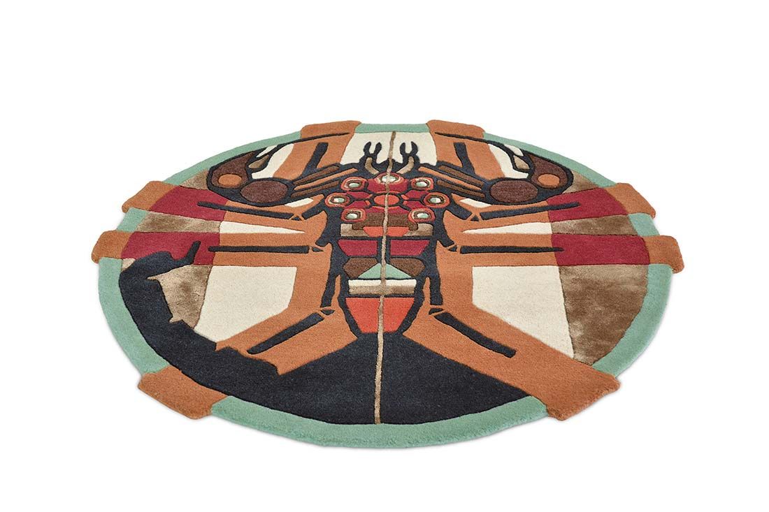 Tapis rond Zodiac Scorpion Cercle 161805