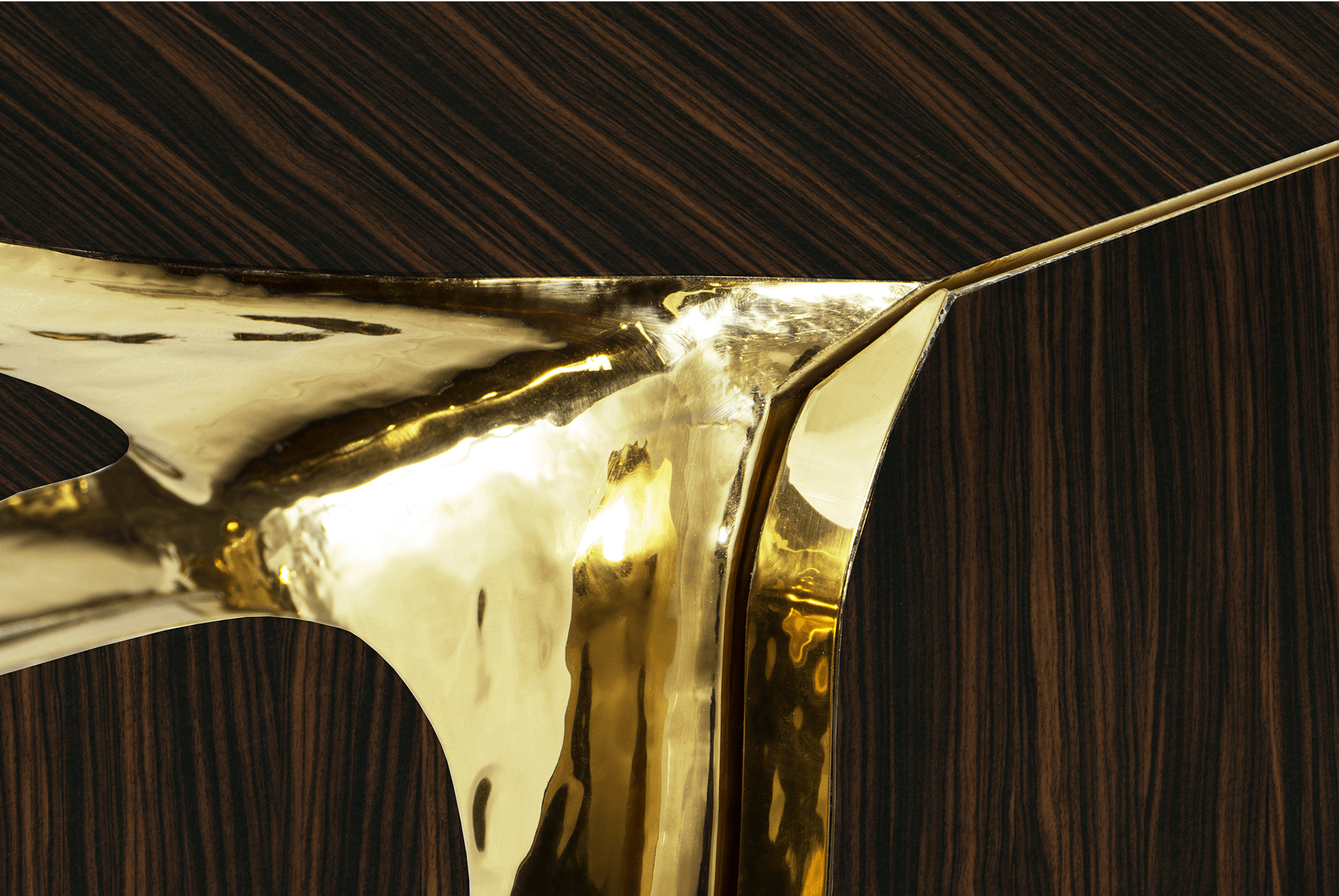 Buffet Opulent Brun & Or