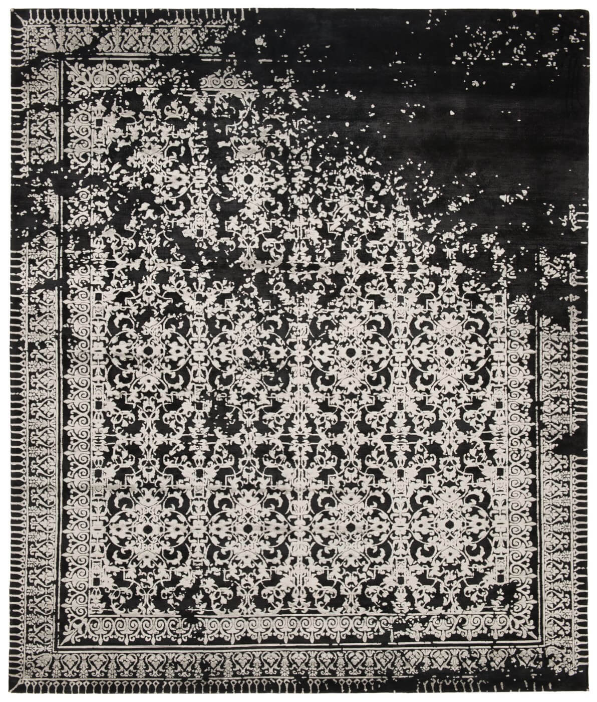 Tapis Ferrara Rocked Noir