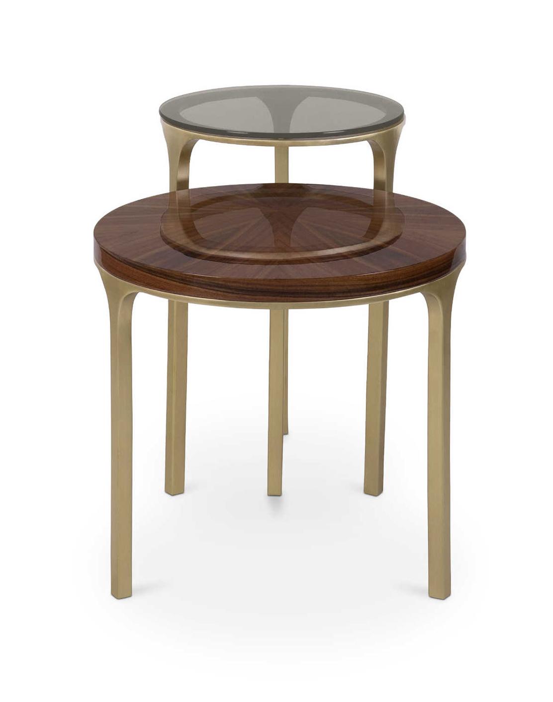 Table d'Appoint à Deux Plateaux