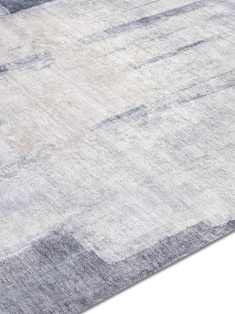 Tapis tissé main Gris Argenté | Taille: 183 x 274 cm