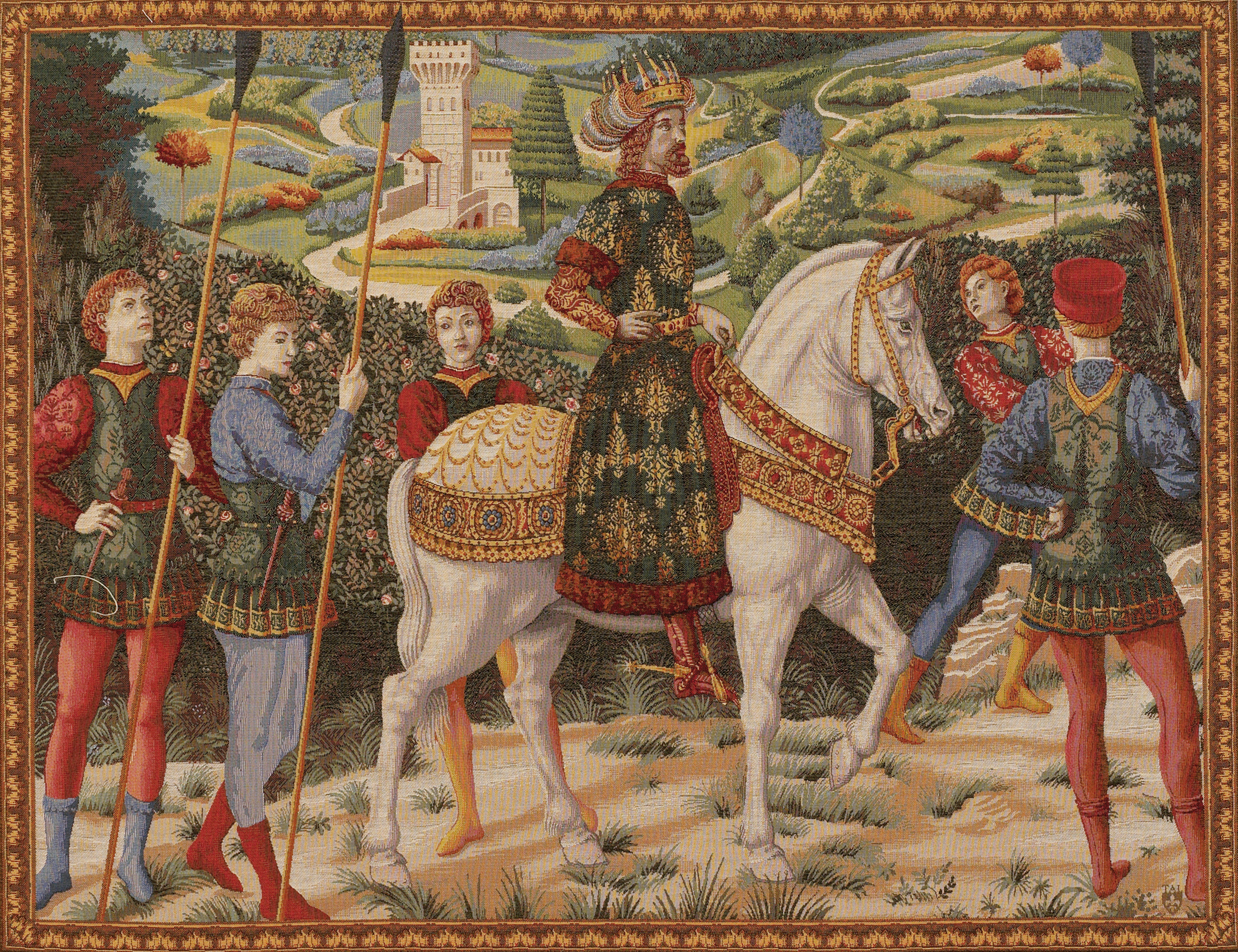Tapisserie Melchior | Taille: 110 x 150 cm