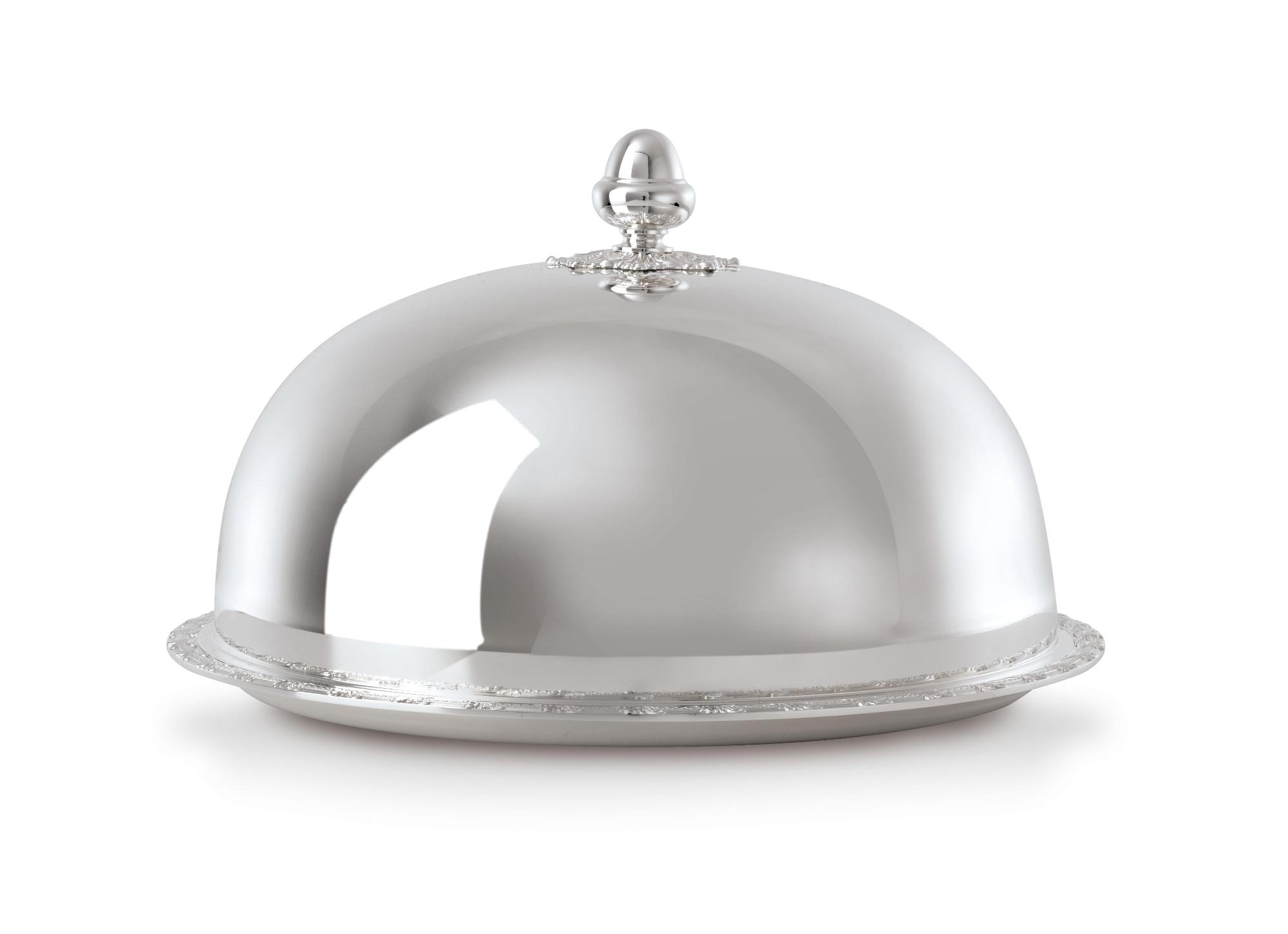 Plat De Service Royal Silver Avec Couvercle