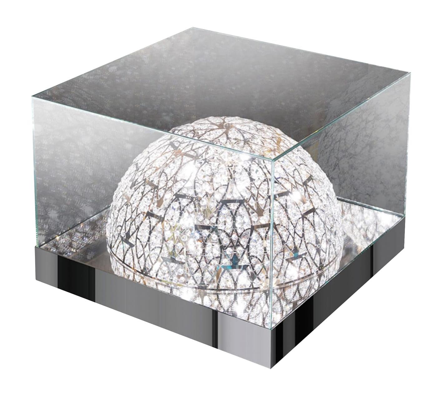 Table d'appoint lumineuse Arabesque