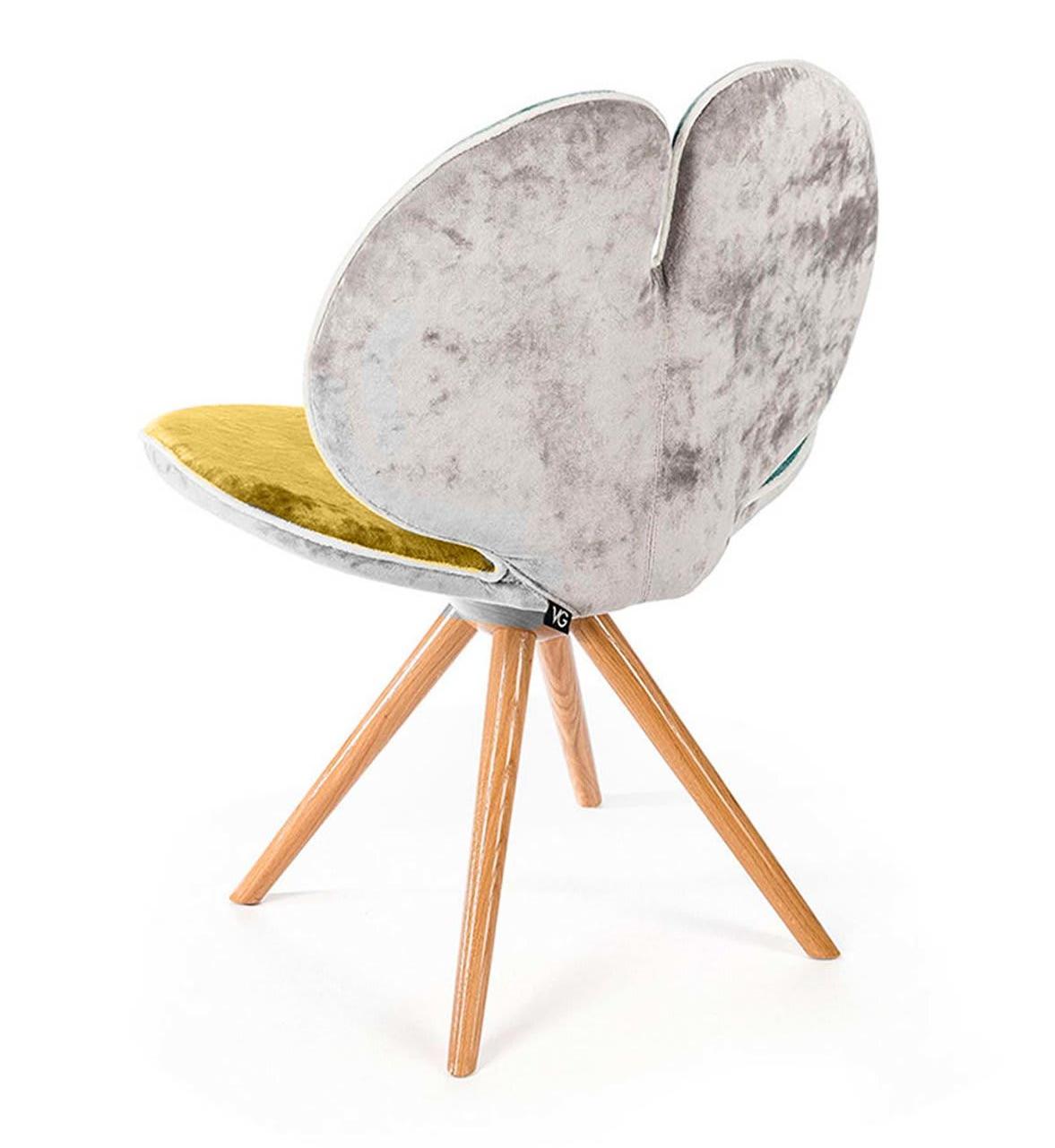 Chaise Pansè jaune