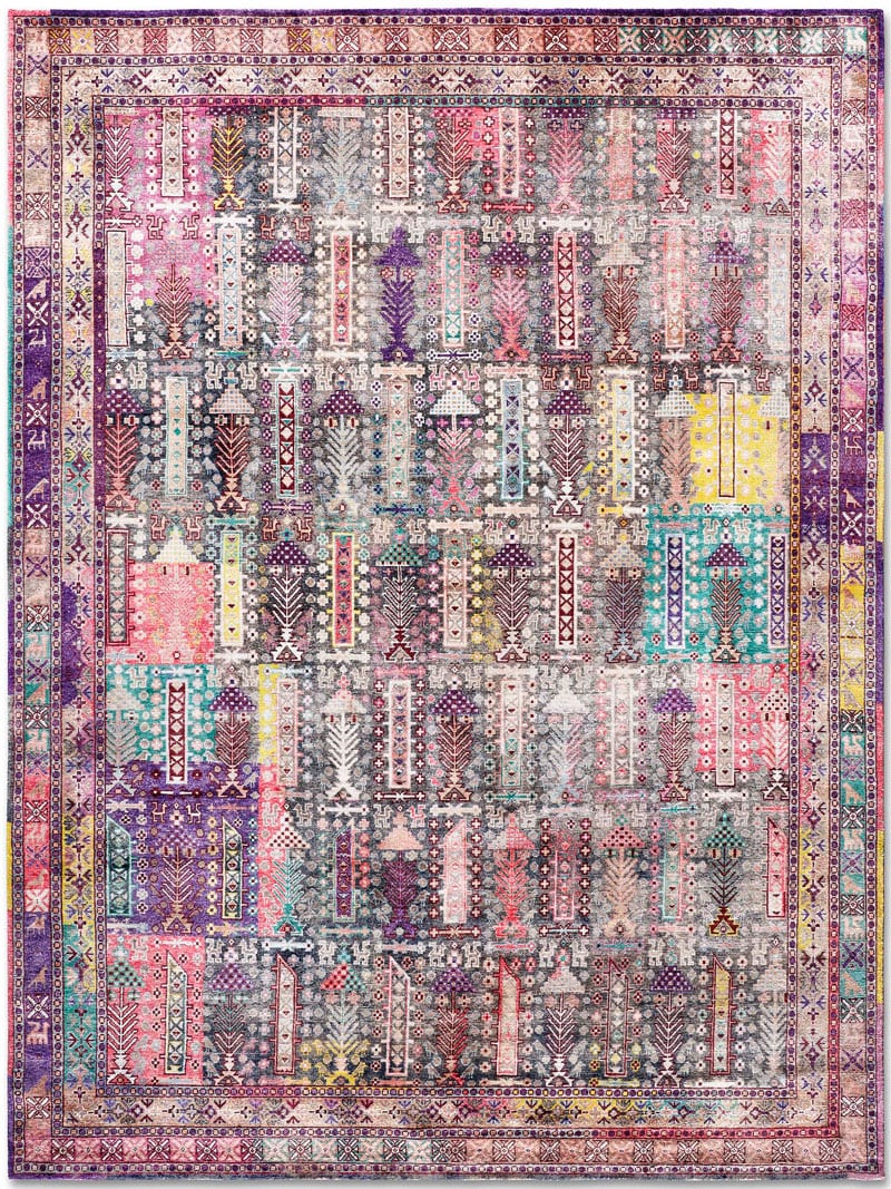 Tapis de luxe Pastel en Soie