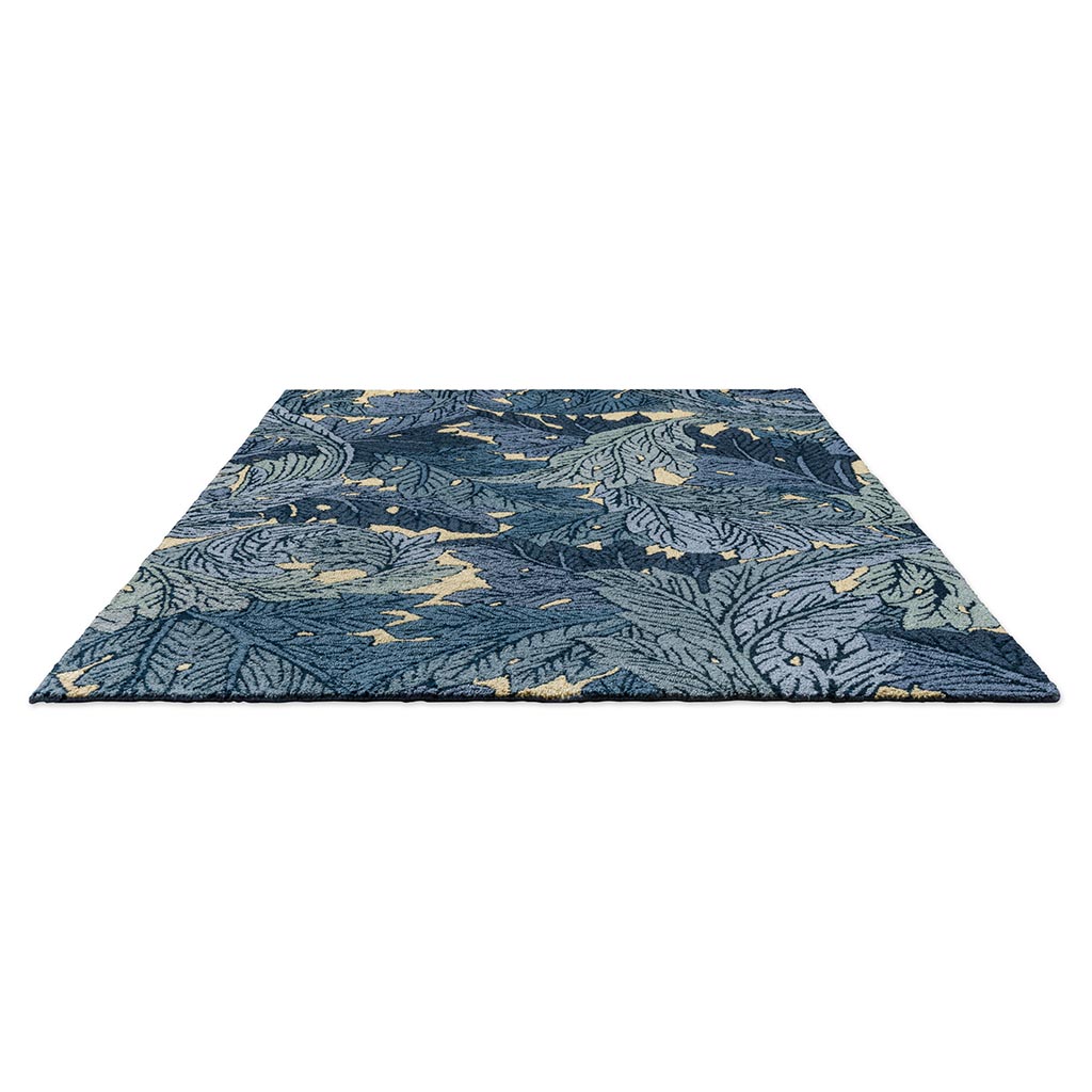 Tapis Acanthe Indigo Extérieur