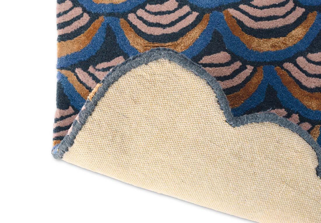 Tapis Masquerade Bleu 160008