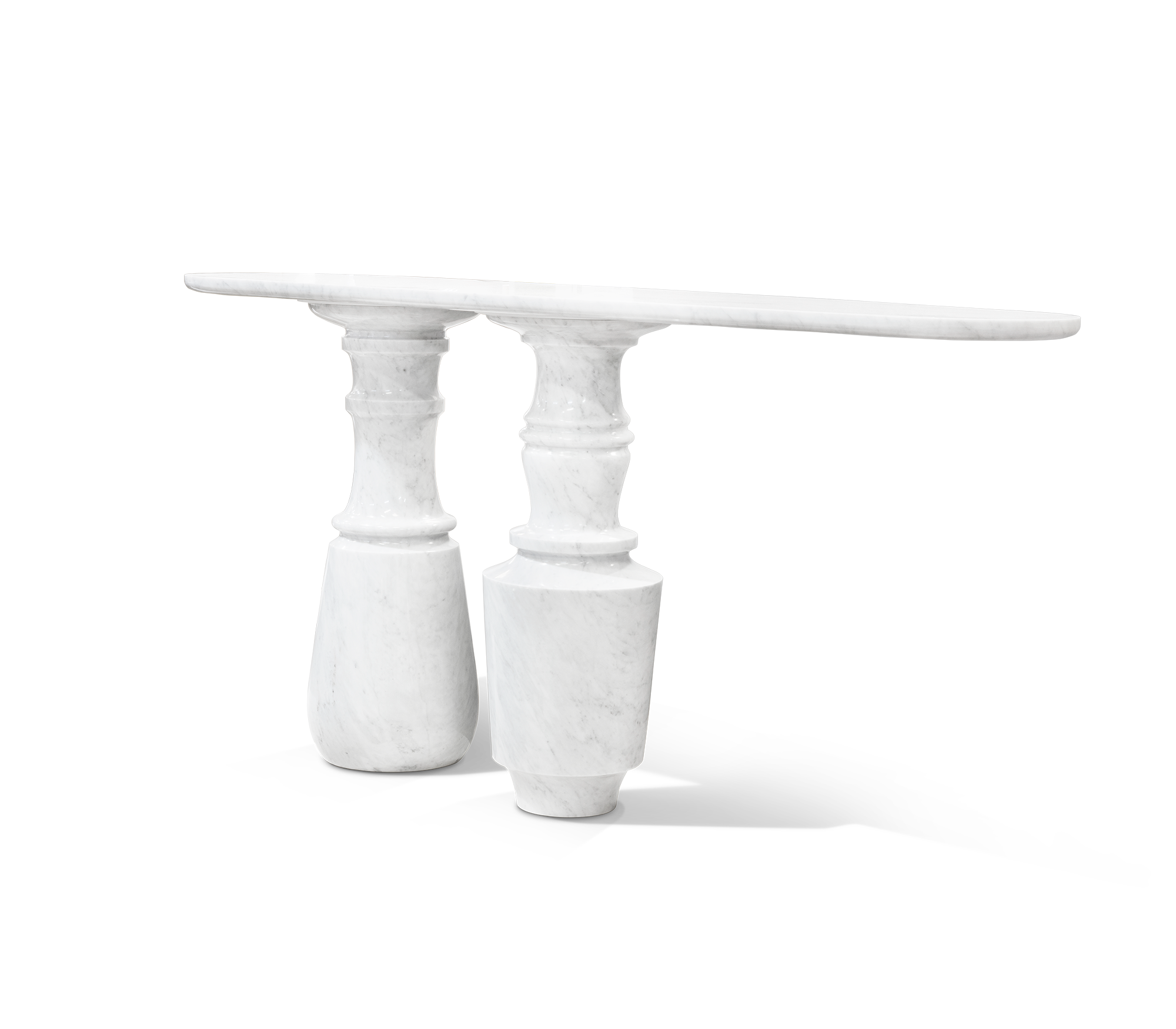 Console Carrara Obsidienne