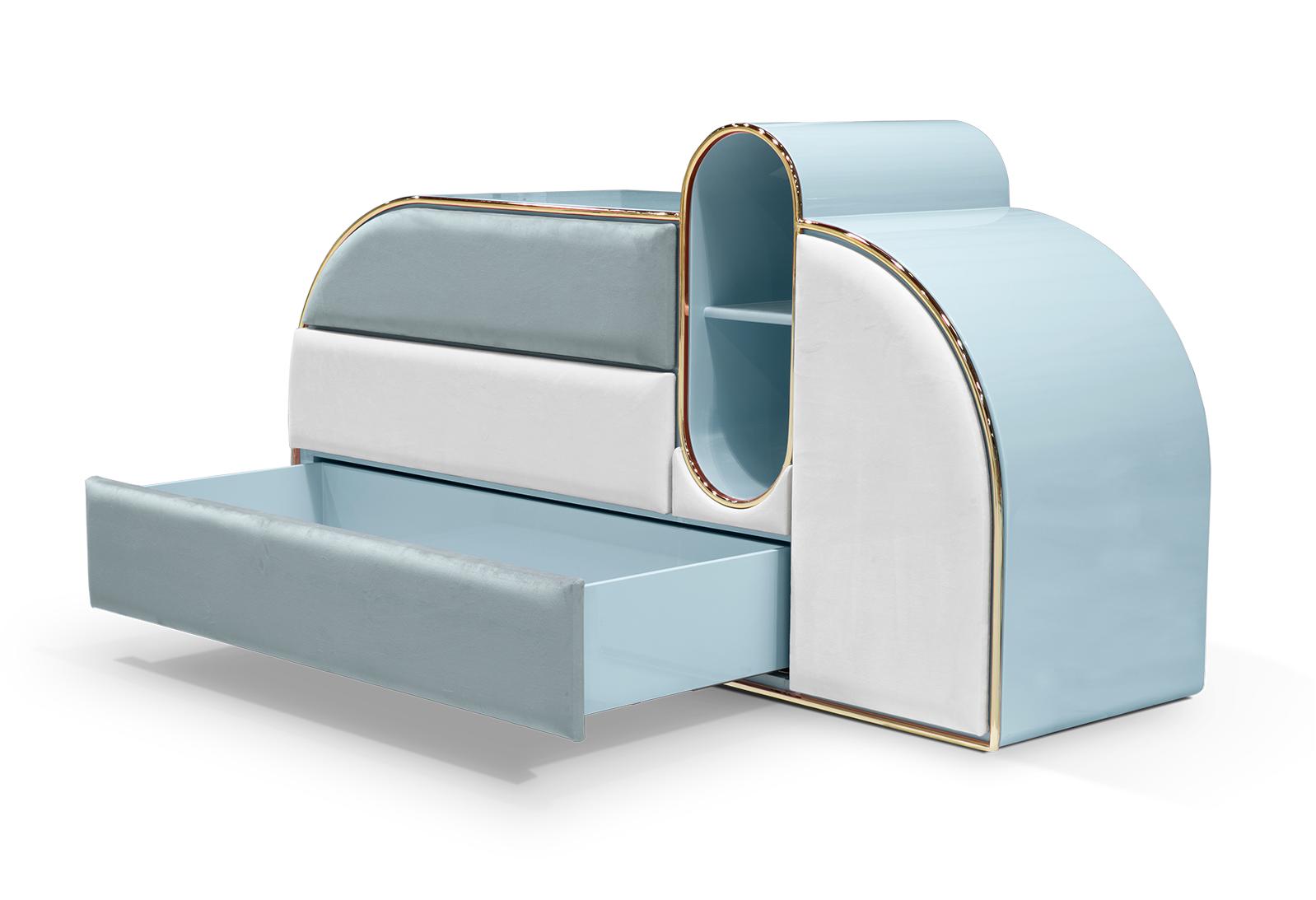 Commode Bubble Gum 3 Tiroirs