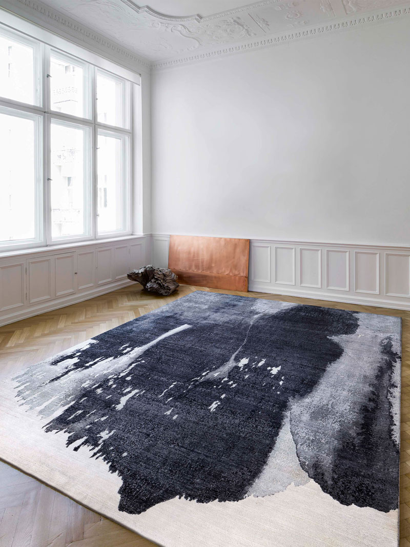 Tapis de luxe fait main Galilée | Taille: 365 x 457 cm
