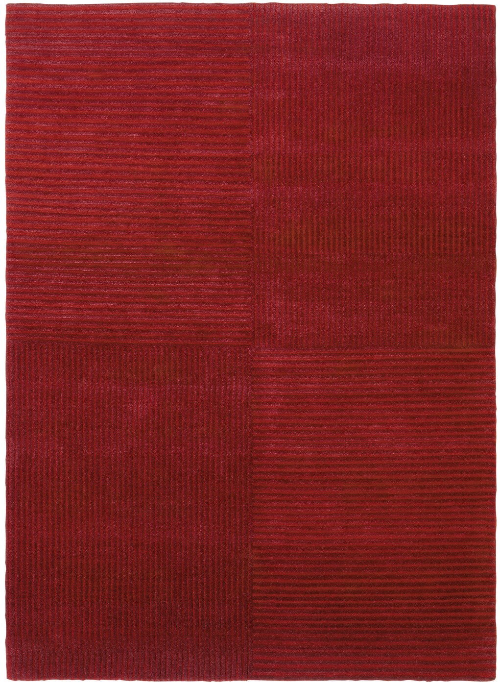 Tapis Gamba Vario 1 Rouge