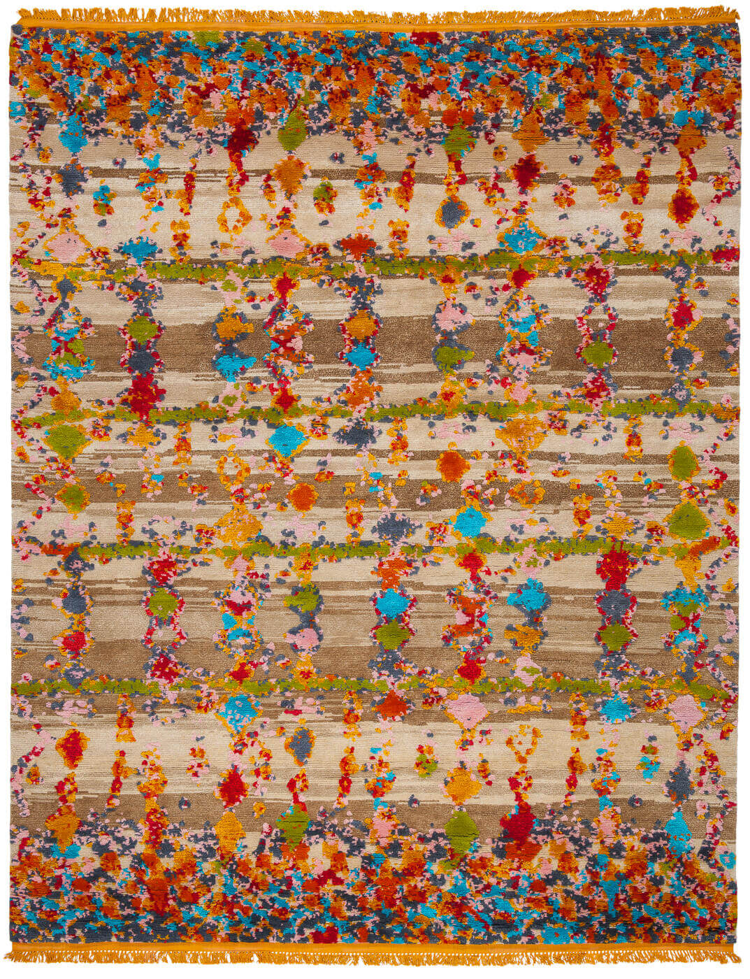 Tapis Trame Perdue 6 Noyer