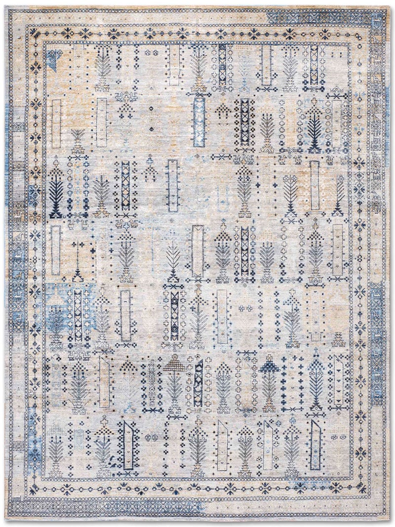 Tapis fait main de luxe Soul | Taille: 122 x 183 cm