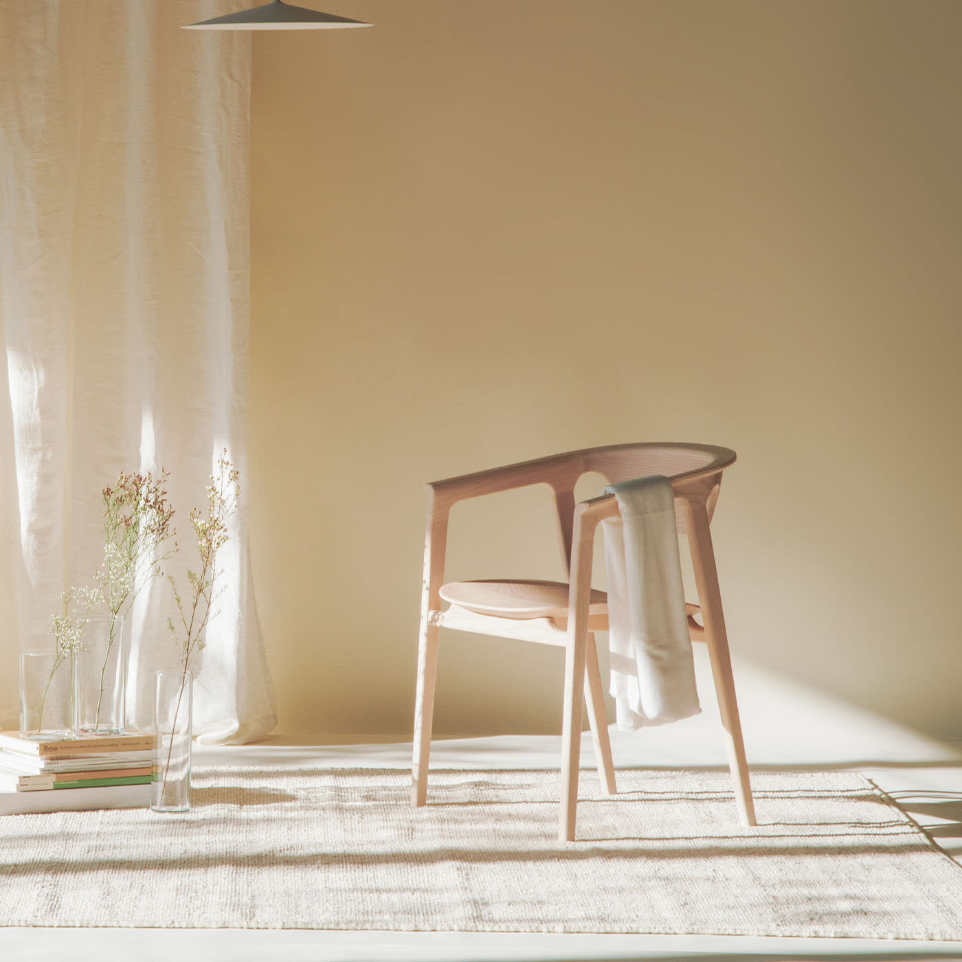 Chaise Duna en Frêne Naturel
