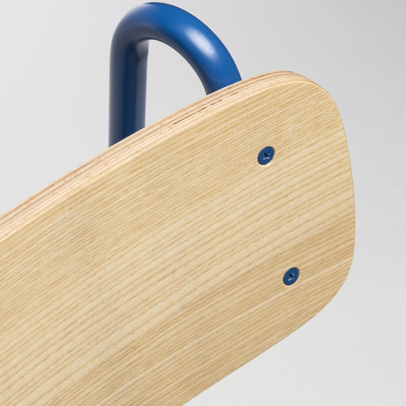 Chaise Lena Frêne Bleue