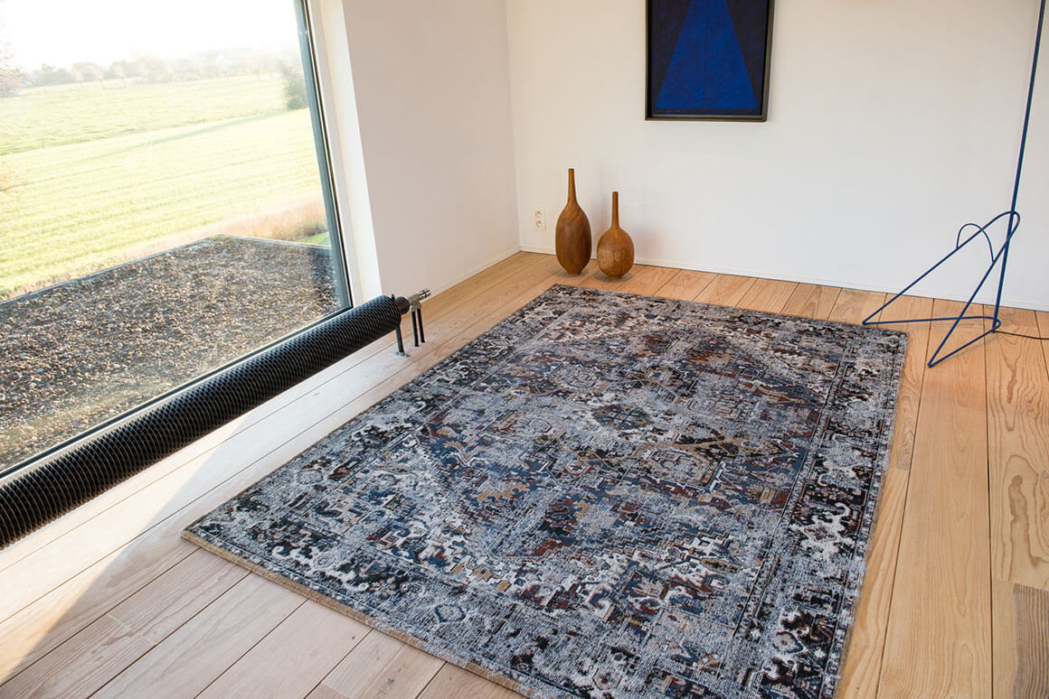 Tapis 8707 Divan Blue