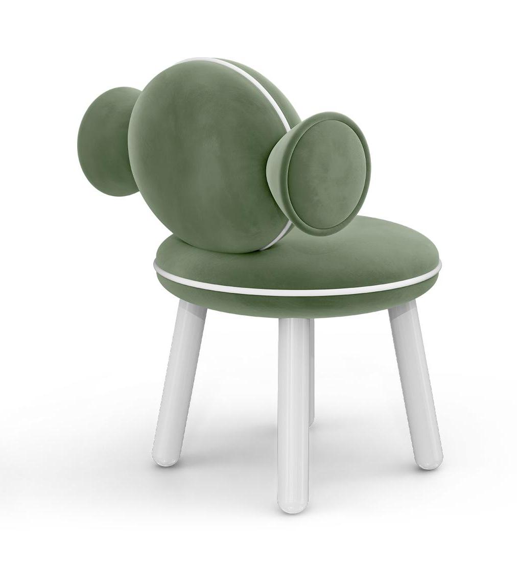 Chaise enfant Bonbon Verte