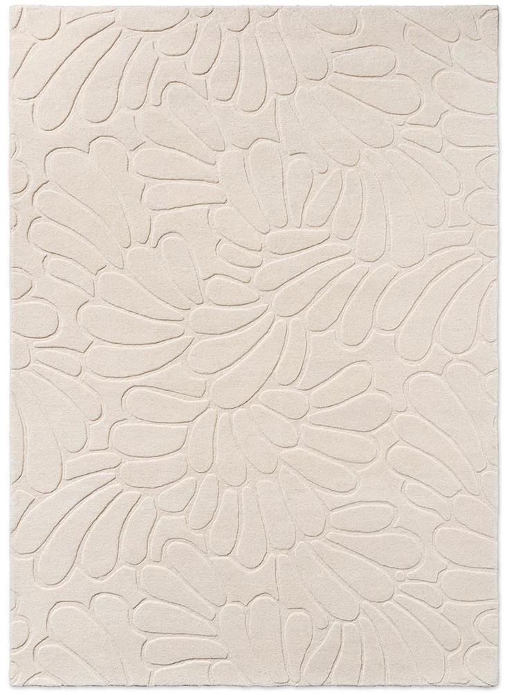 Tapis Pétales Coleby Crème Ivoire