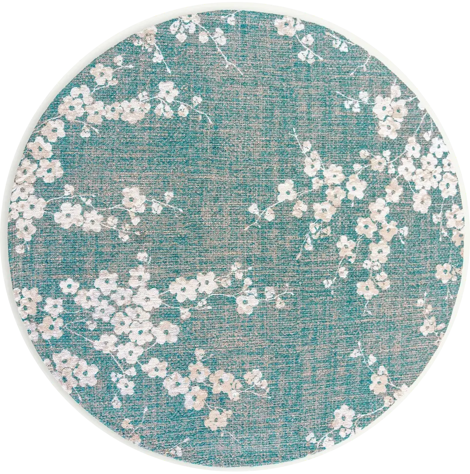 Tapis Lake Blue 9850 Rond