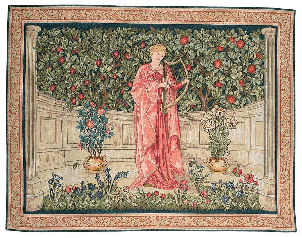 Tapisserie Le Ménestrel, William Morris