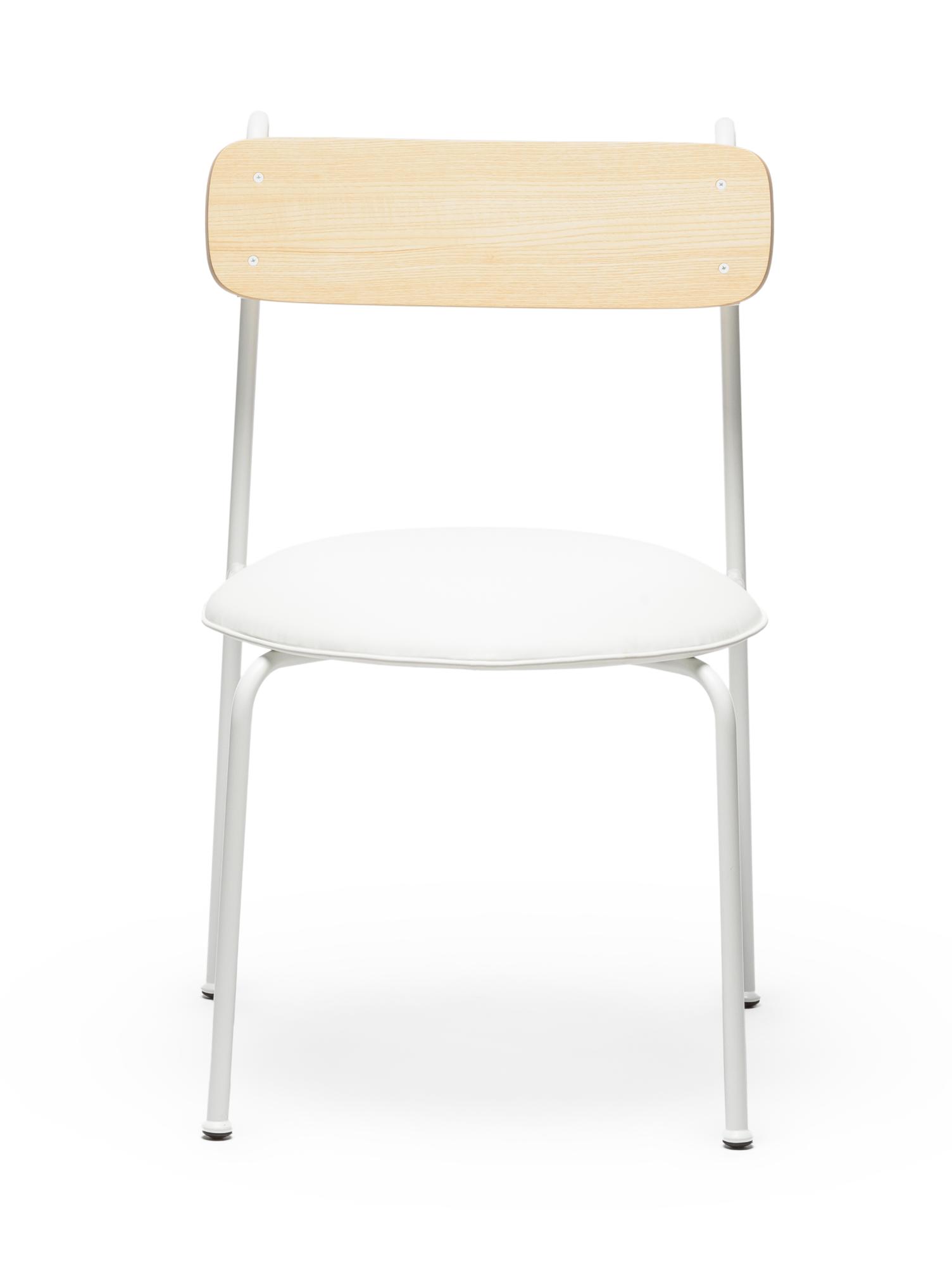 Chaise Lena Frêne Blanche