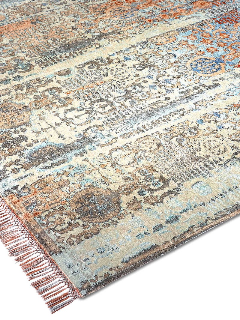 Tapis noué main Woods