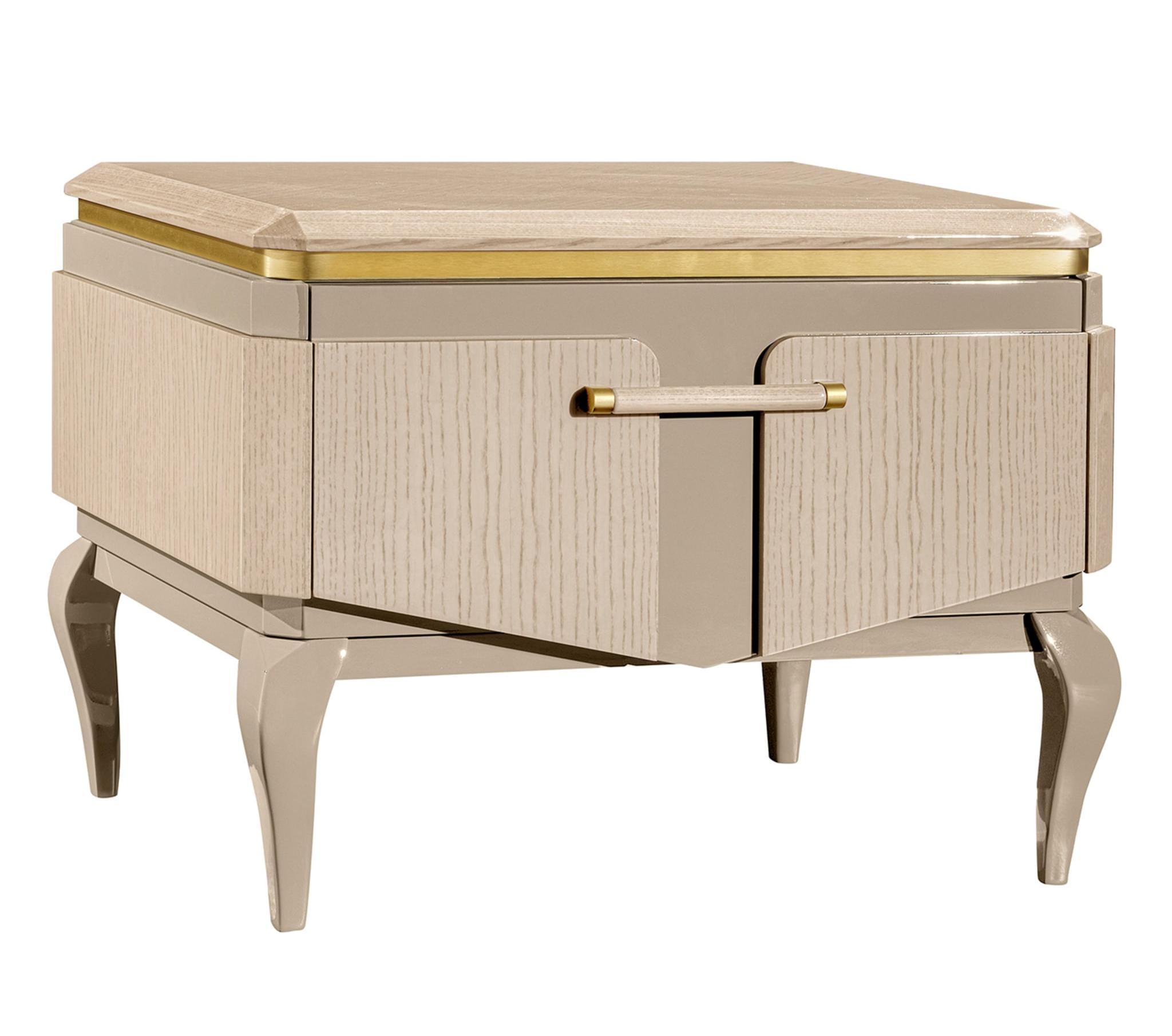 Table De Chevet Prestige Beige Table De Chevet Prestige Beige
