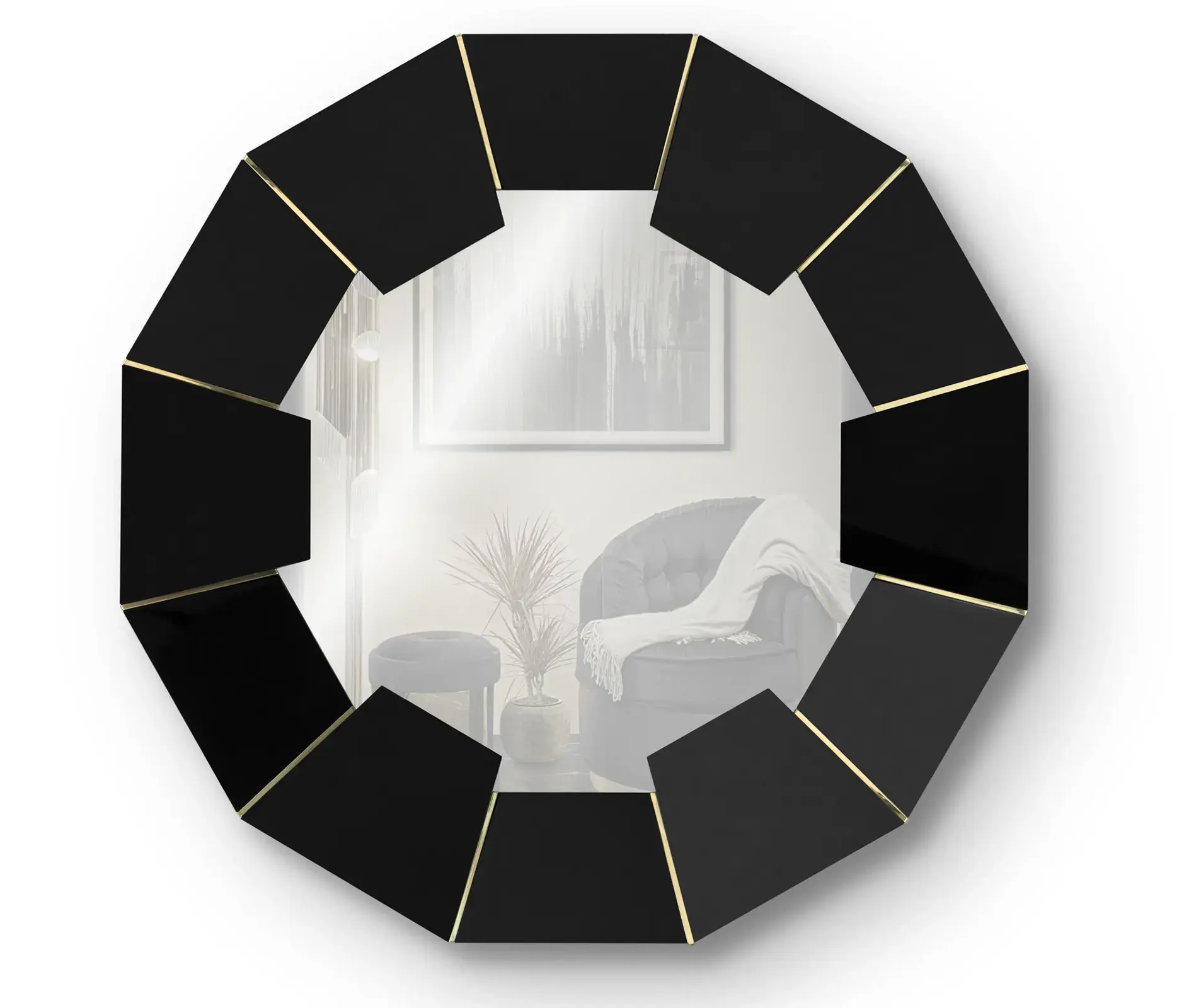 Miroir Radiance Noir