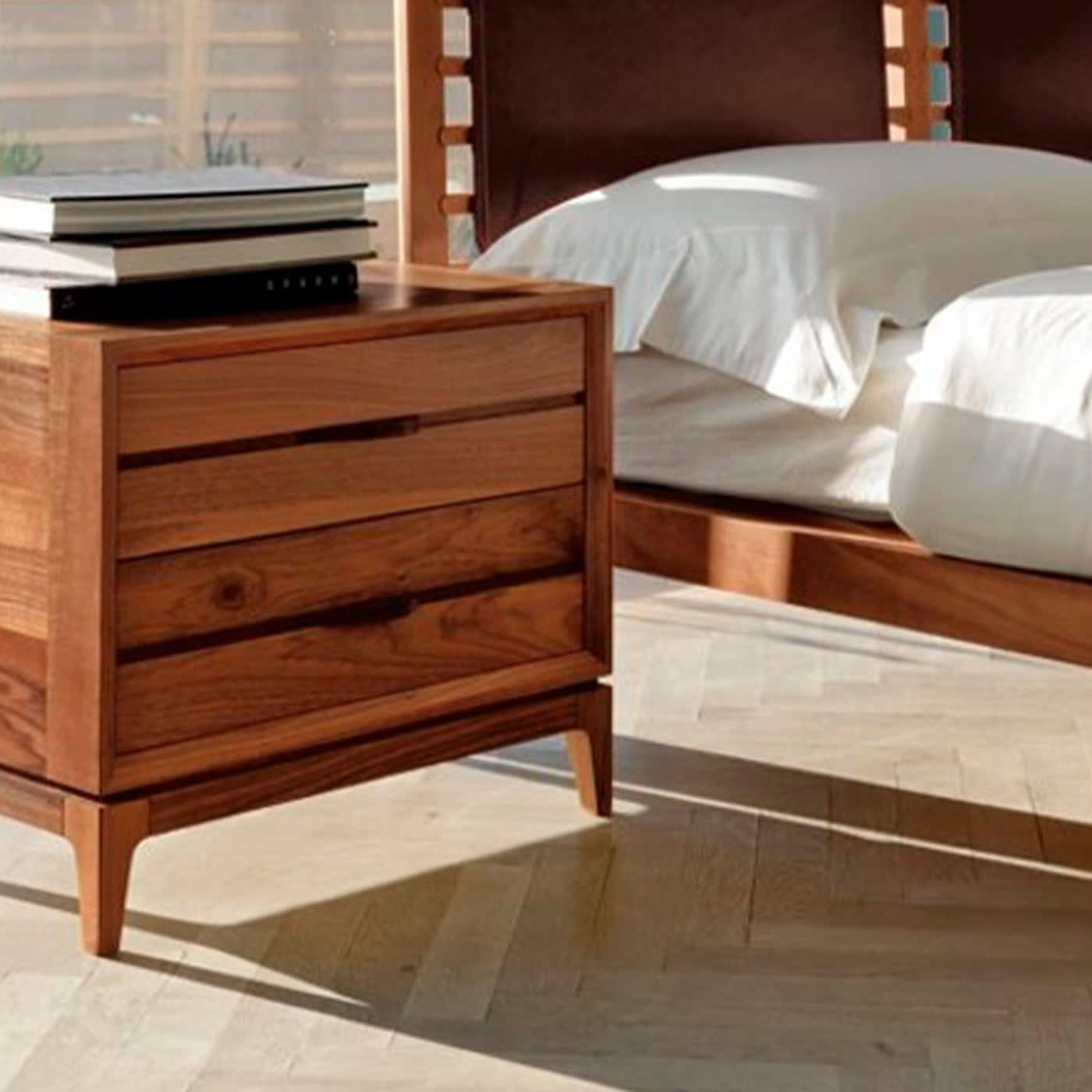 Table de Chevet Binario Marron