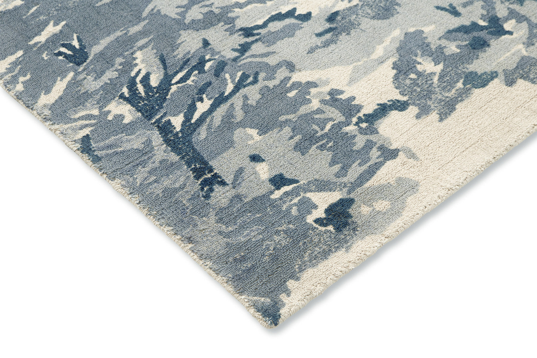 Tapis Landscape Toile Bleu Clair