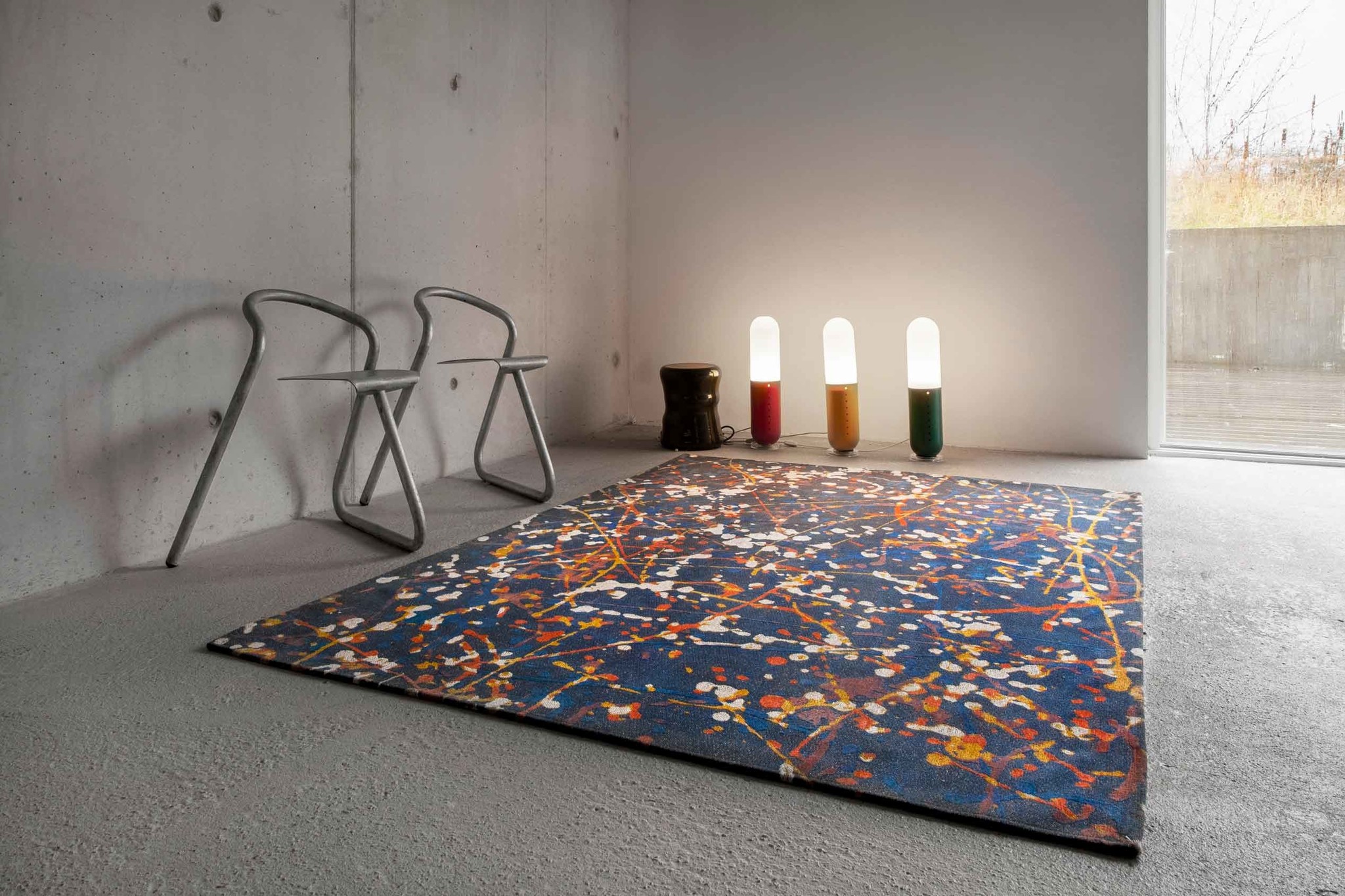 Tapis Abstract Blue 9220