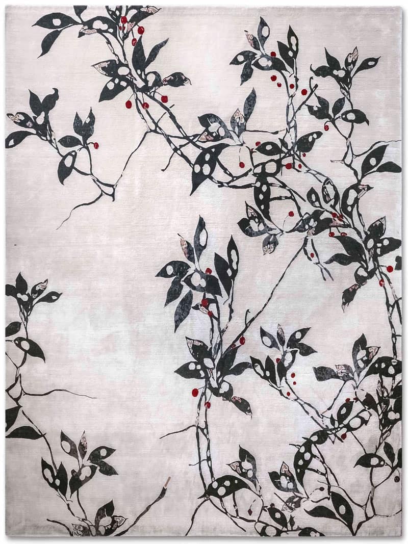 Tapis tissé main Kimono