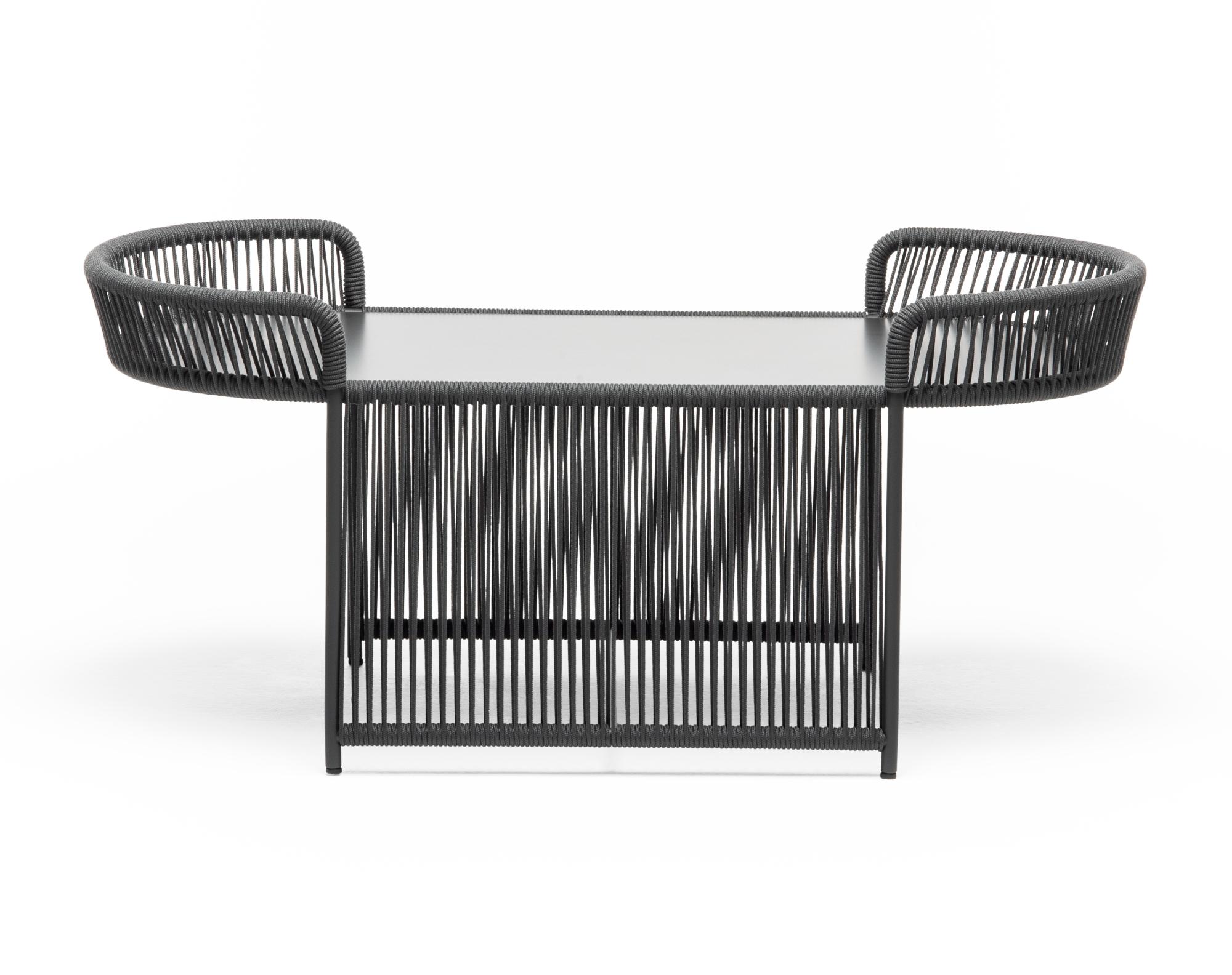 Table Basse de Jardin Ovale Anthracite Altana OV