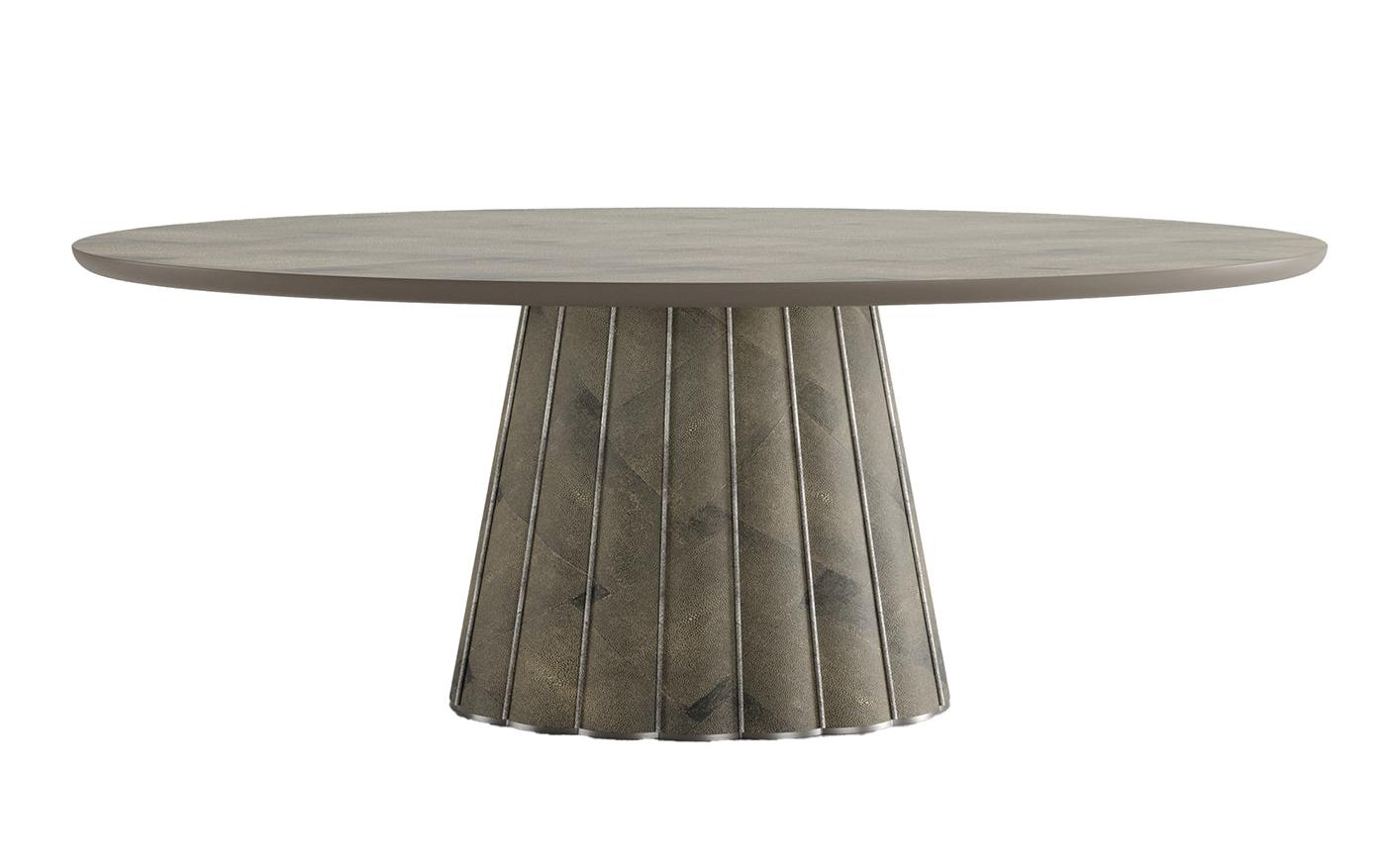Table de salle à manger ronde Eos