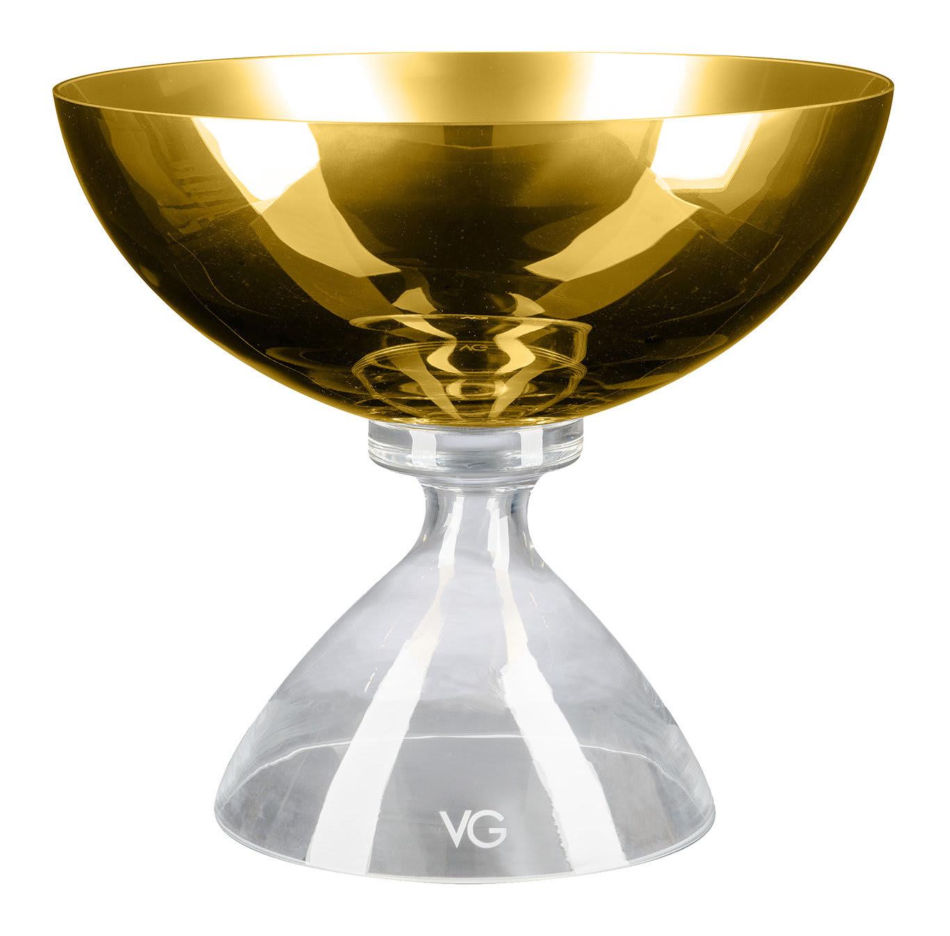 Vase doré Alice