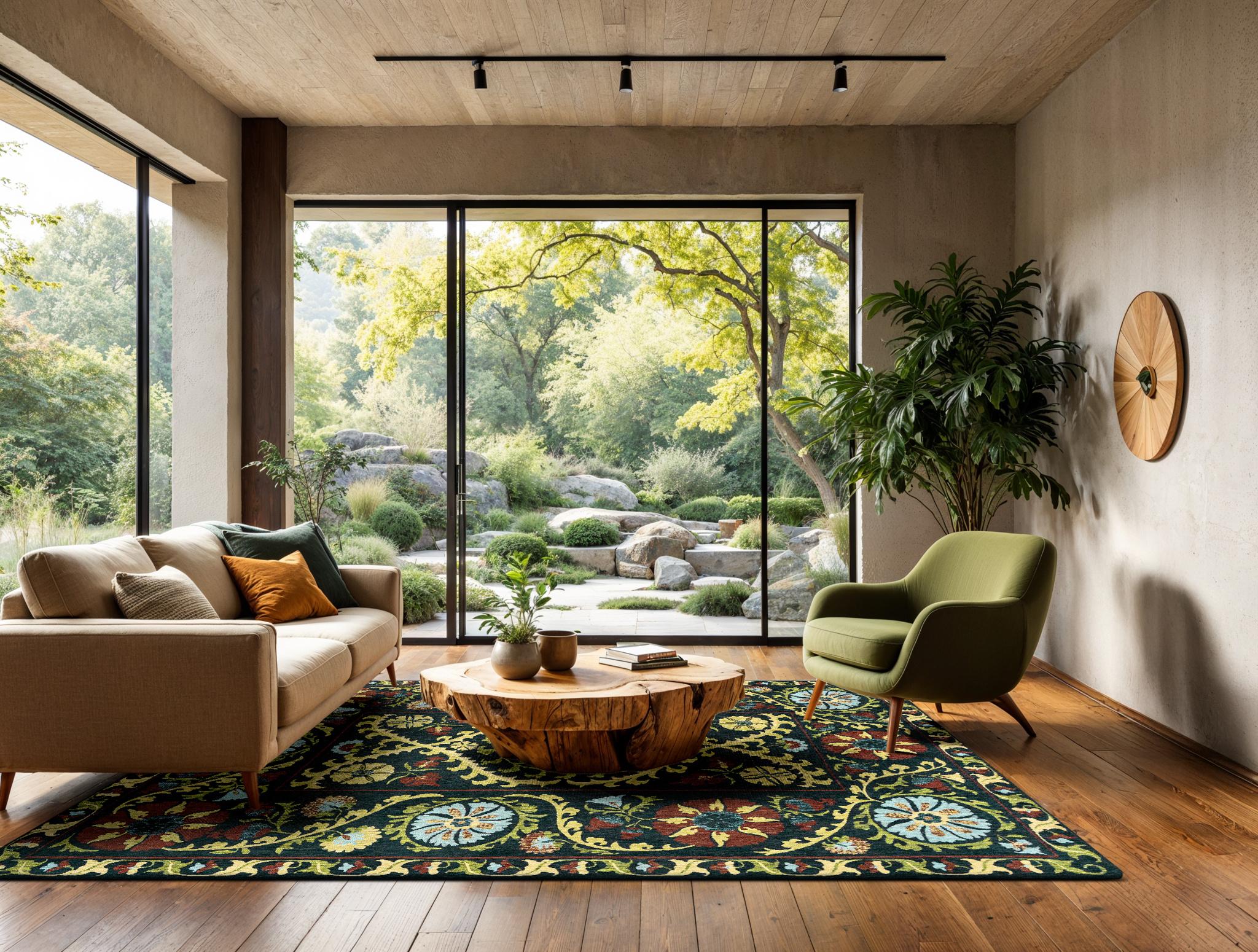 Tapis Suzani «Bavière» 9729 | Taille: 280 x 390 cm