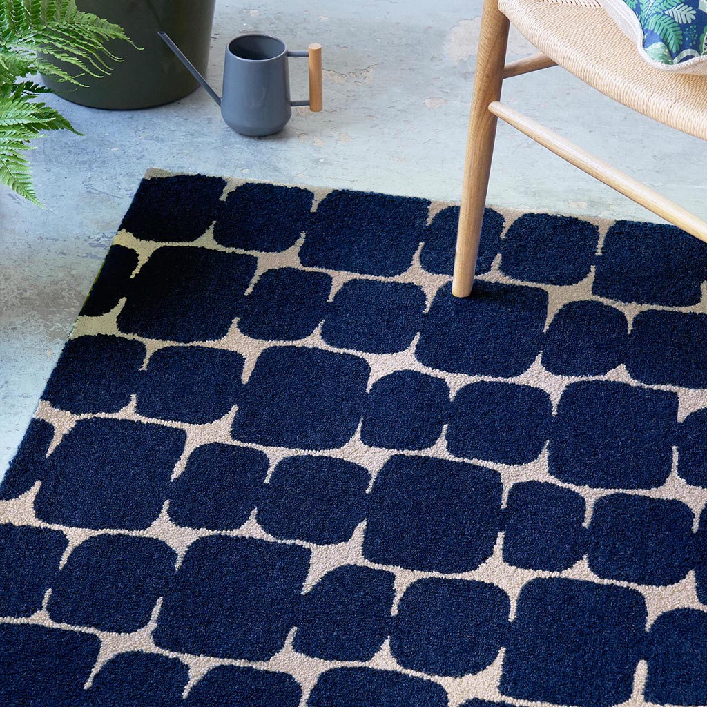 Tapis Petit Bloc Indigo