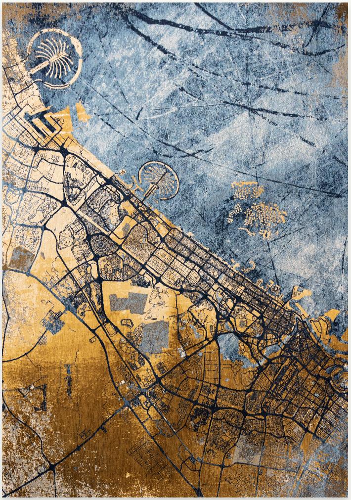 Tapis Gold Sea 9698