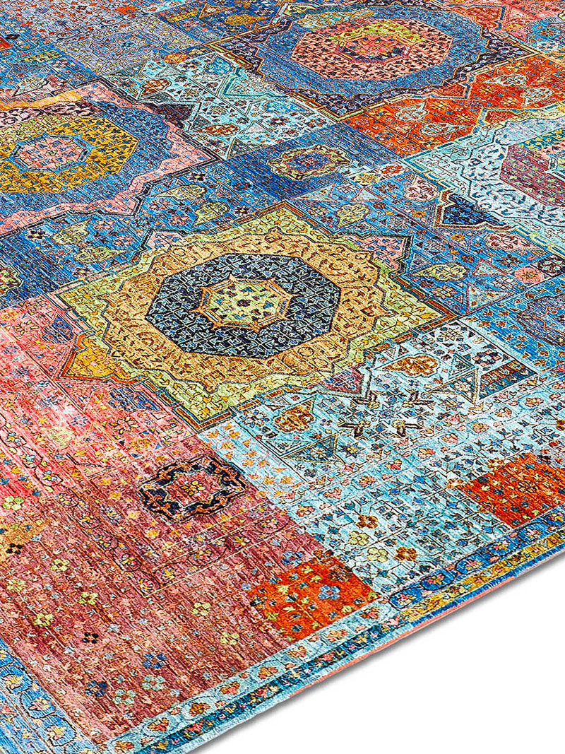 Tapis Cosmique No. 07 Bleu