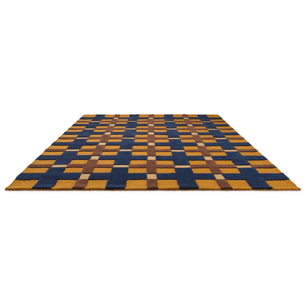 Tapis design Decor Milano Ocre Doré 097806